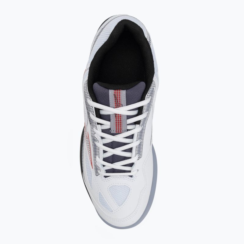 Herren Mizuno Break Shot 4 Padel weiß/salsa/aleutisch Padel Schuh 5