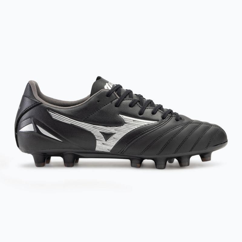 Herren Mizuno Morelia Neo IV Pro FG Fußballschuhe schwarz/galaxysilber 2