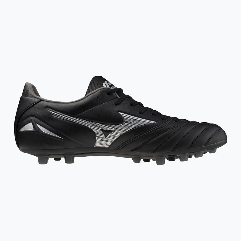 Herren Fußballschuhe Mizuno Morelia Neo IV Pro AG schwarz/galaxysilber 2