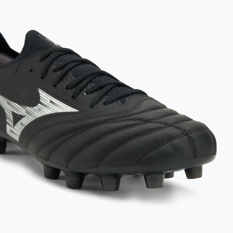 Herren-Fußballschuhe Mizuno Morelia Neo IV β Elite FG black/galaxy silver/black 7