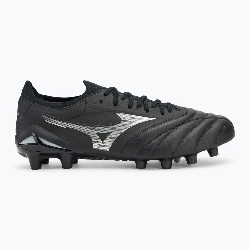 Herren Mizuno Morelia Neo IV β Elite FG Fußballschuhe schwarz/galaxysilber 2