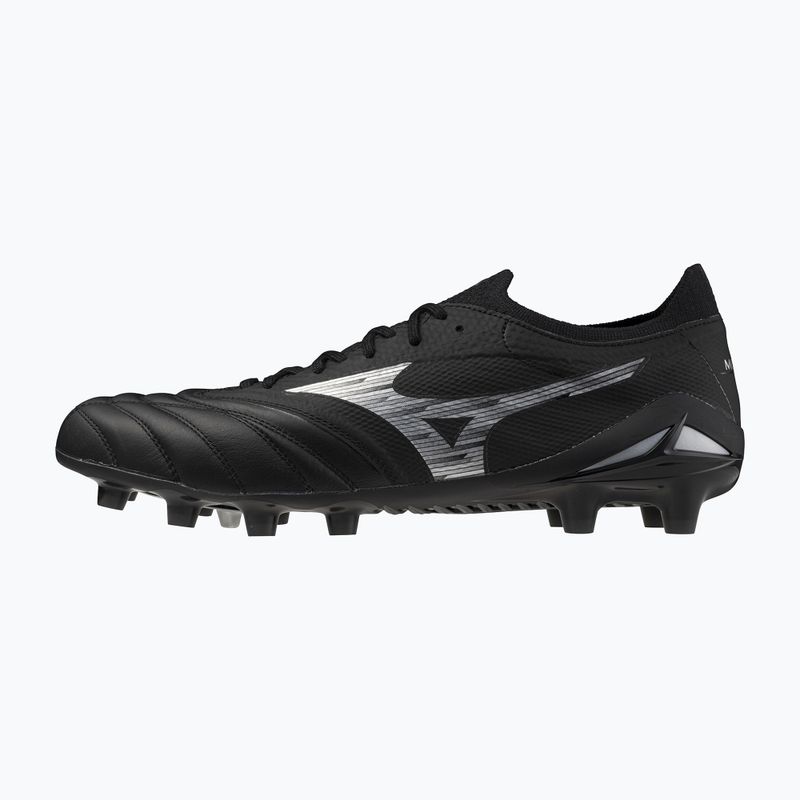 Herren Mizuno Morelia Neo IV β Elite FG Fußballschuhe schwarz/galaxysilber 8