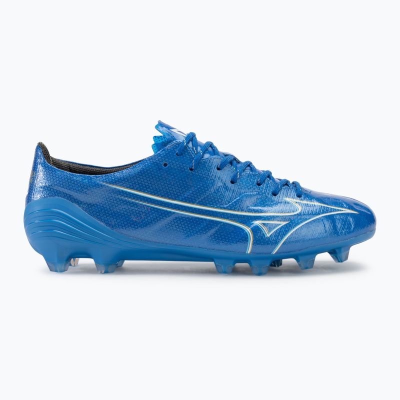 Herren Fußballschuhe Mizuno α Elite FG weiß/laser blau/gold 2