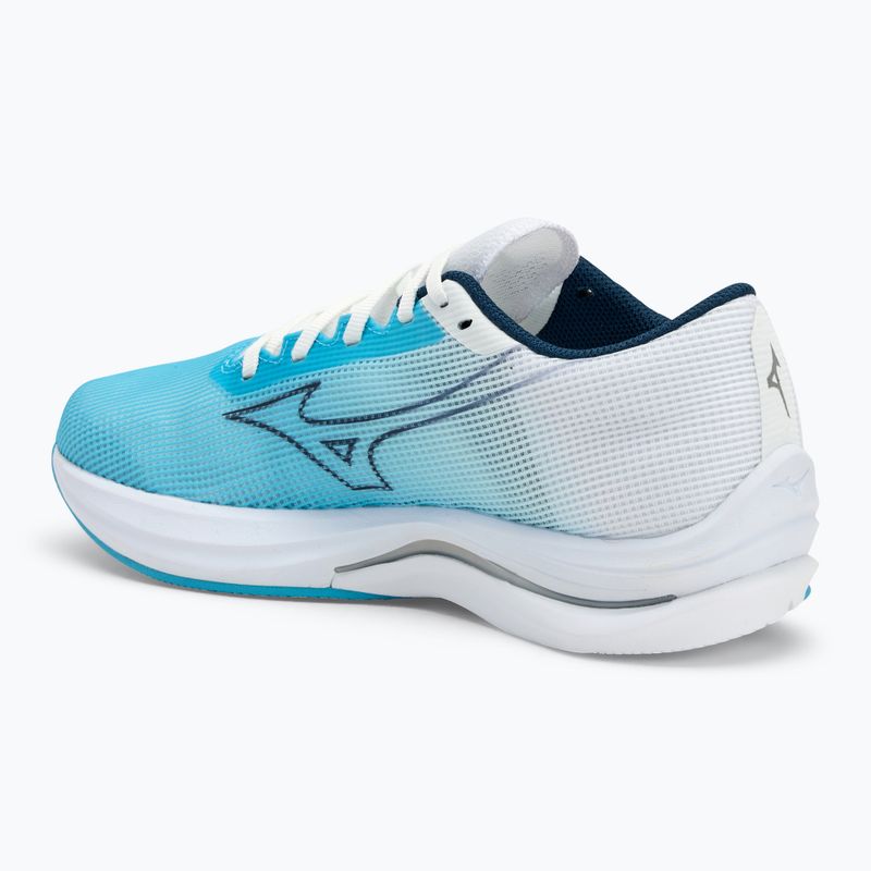 Damen Laufschuhe Mizuno Wave Rebellion Sonic 2 river blau/blau wing teal/weiß 3