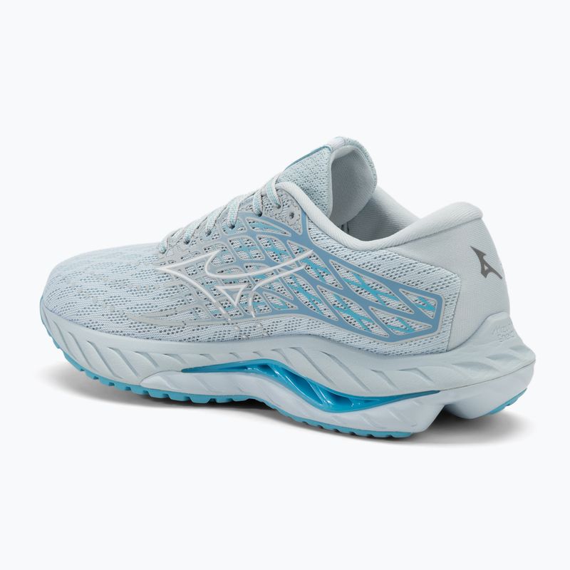 Damen Laufschuhe Mizuno Wave Inspire 20 plein air/white/river blue 3