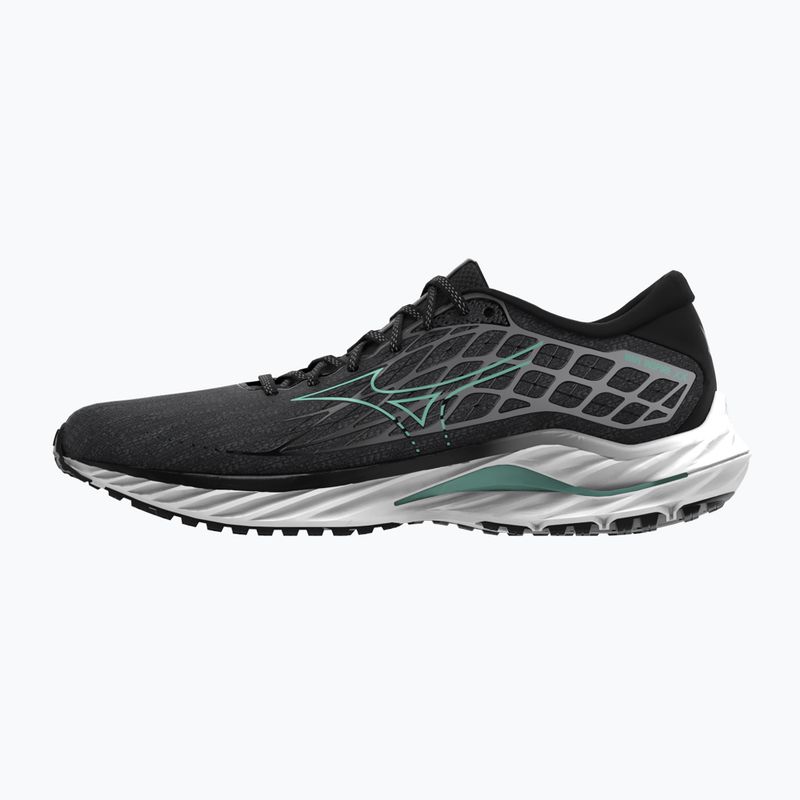 Damen Laufschuhe Mizuno Wave Inspire 20 iron gate/dusty jade grün/schwarz 8