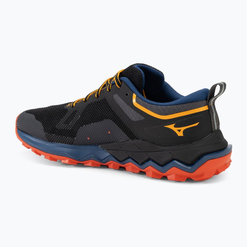 Herren Laufschuhe Mizuno Wave Ibuki 4 Ebenholz/Weiß/Spicy Orange 3