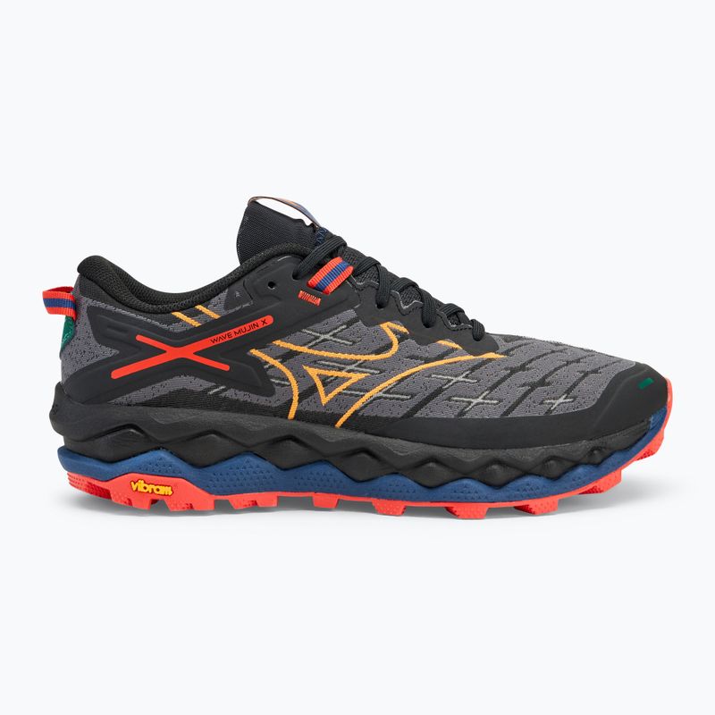 Herren Laufschuhe Mizuno Wave Mujin 10 schwarz/aprikot/spicy orange 2