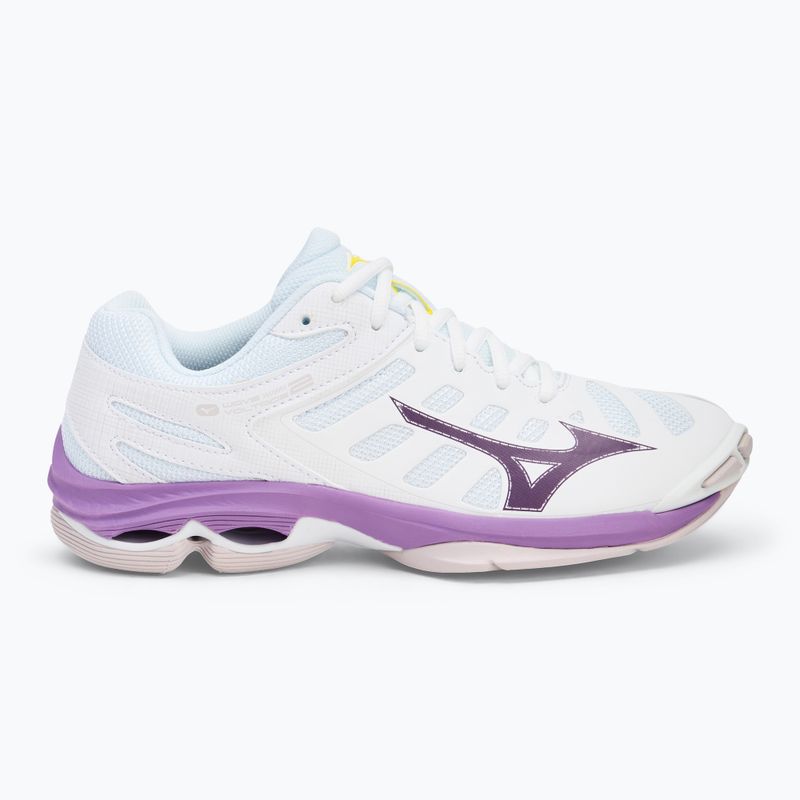 Volleyballschuhe Damen Mizuno Wave Voltage 2 white/patrician purple/quince 2