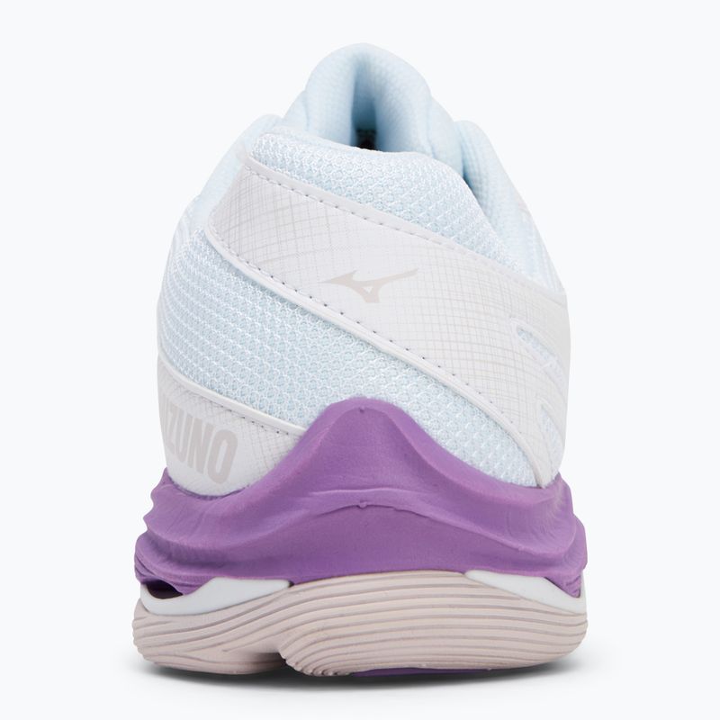 Volleyballschuhe Damen Mizuno Wave Voltage 2 white/patrician purple/quince 6