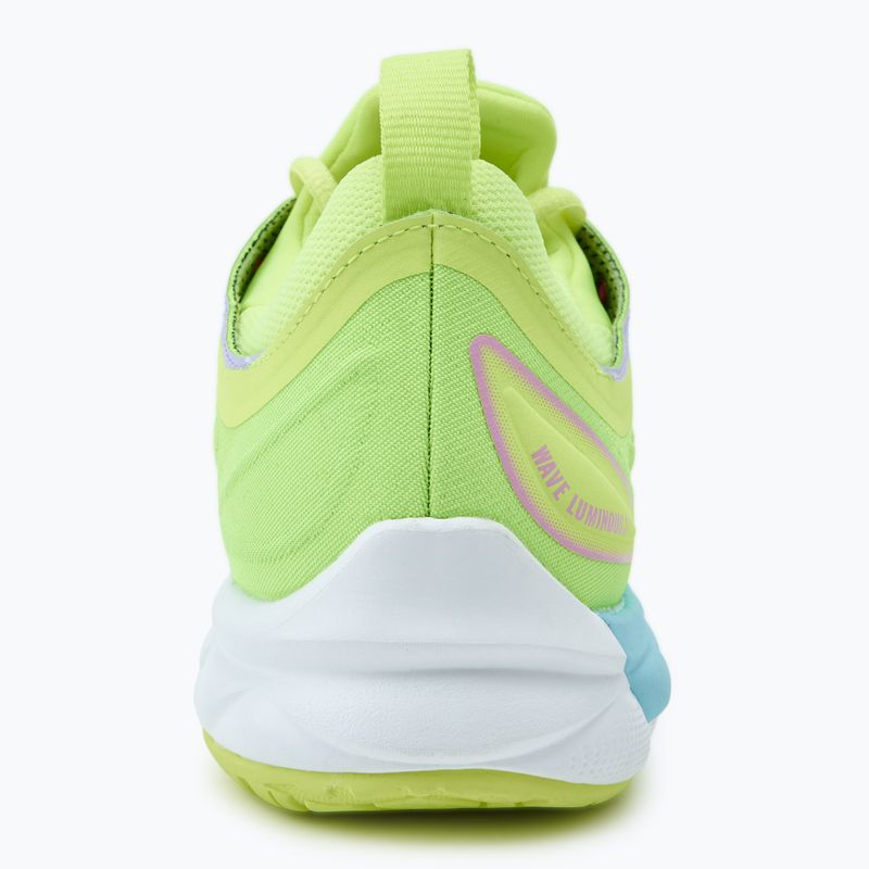 Herren-Volleyballschuhe Mizuno Wave Luminous 3 neo lime/schwarz/splish splash 6