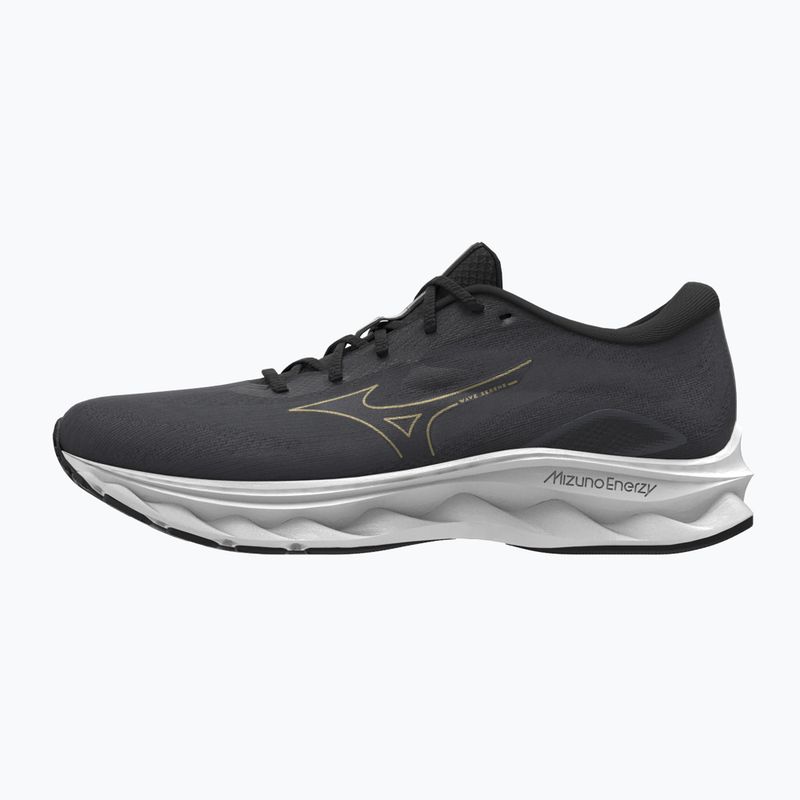 Herren Laufschuhe Mizuno Wave Serene ebony/golden halo/mizuno snow white