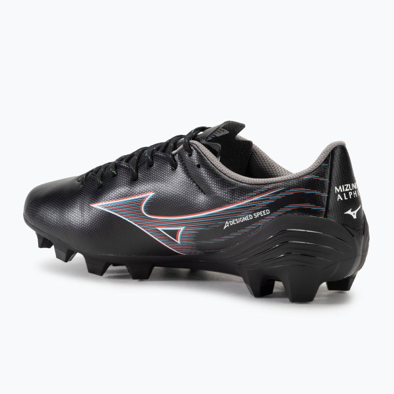 Herren Fußballschuhe Mizuno α Select FG schwarz/zündrot/801 c 3