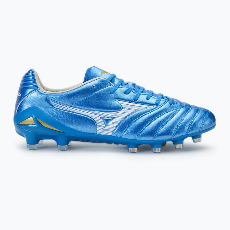 Mizuno Monarcida Neo III Pro FG Herren Fußballschuhe Laser Blau/Weiß 2