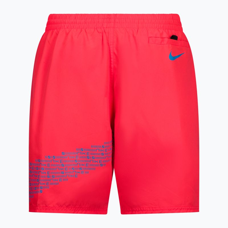 Herren Nike Matrix Logo 7  Badeshorts rot NESSA521 2