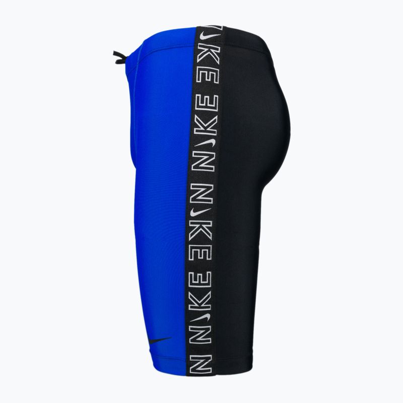 Herren Nike Logo Tape Swim Jammer blau NESSB132-416 3