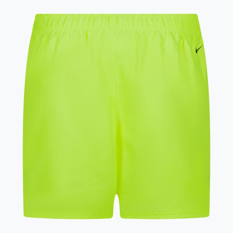 Herren Nike Logo Solid 5" Volley Badeshorts gelb NESSA566-737 2