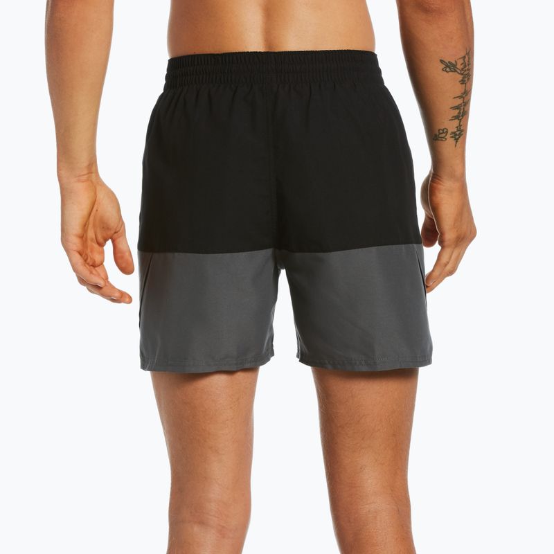 Nike Split 5" Volley Herren Badeshorts schwarz NESSB451-001 6