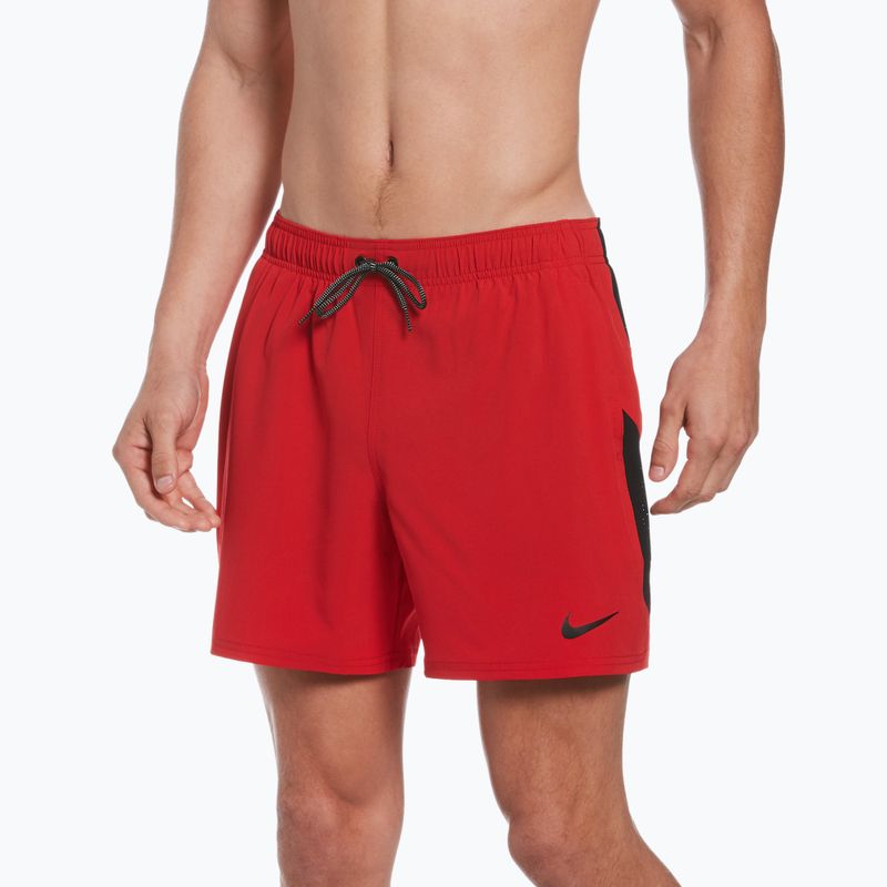 Nike Contend 5" Volley Herren Badeshorts rot NESSB500-614 5