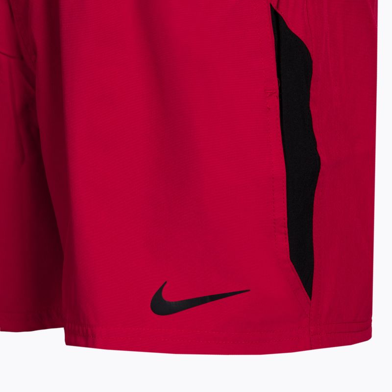Nike Contend 5" Volley Herren Badeshorts rot NESSB500-614 4