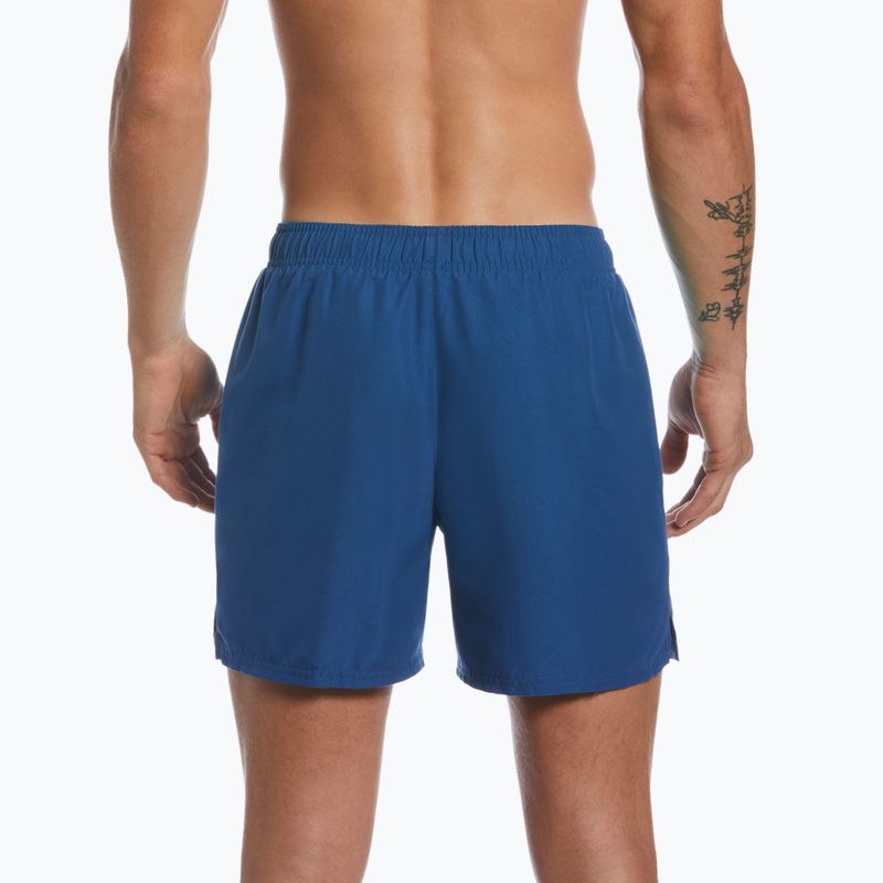 Herren Nike Essential 5" Volley Badeshorts navy blau NESSA560-444 6