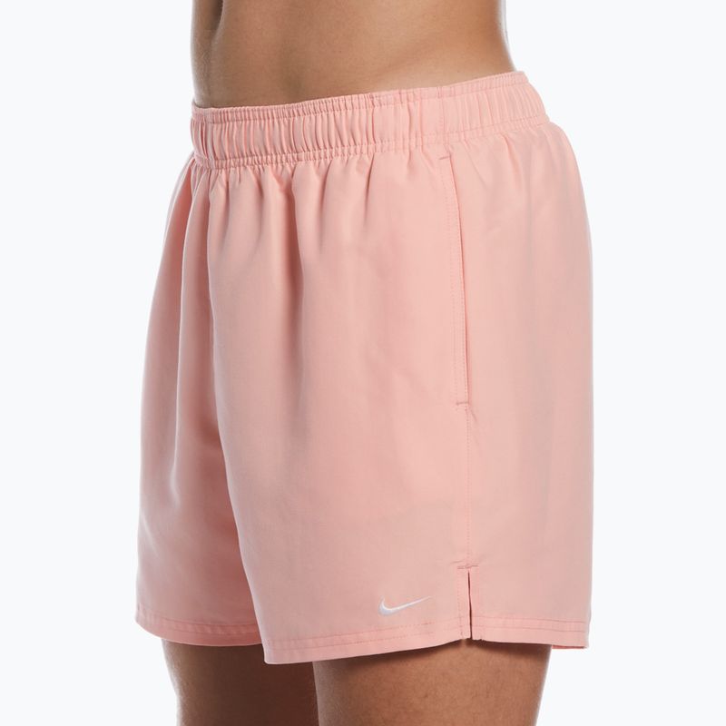 Herren Nike Essential 5" Volley Badeshorts rosa NESSA560-626 5