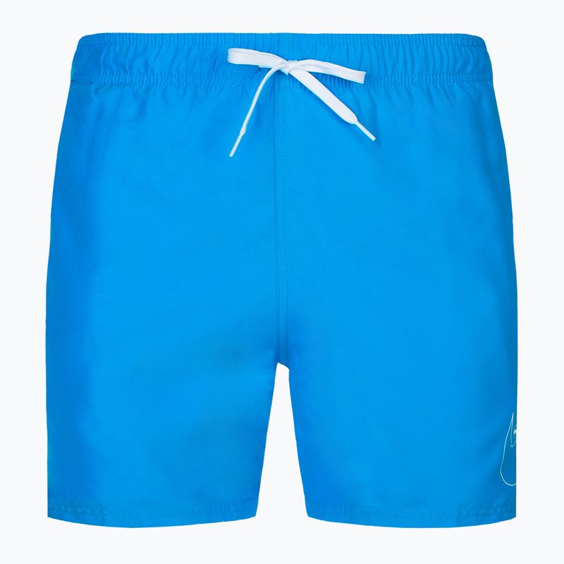 Herren Nike Swoosh Break 5" Volley Badeshorts blau NESSC601-458