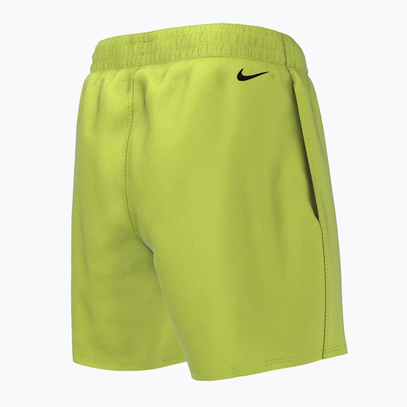 Kinder Nike Split Logo 4" Volley Badeshorts grün NESSC786-312 7