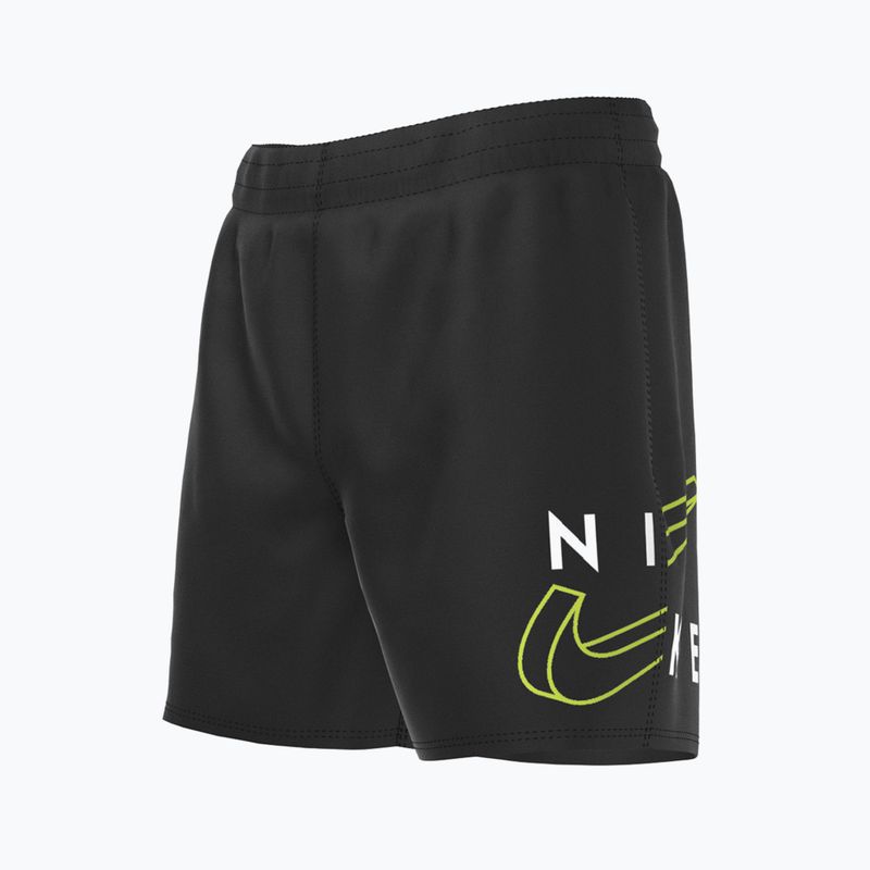 Nike Split Logo 4" Volley Kinder-Badeshorts schwarz NESSC786-001 5