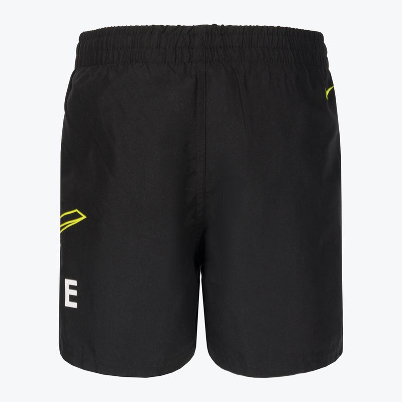 Nike Split Logo 4" Volley Kinder-Badeshorts schwarz NESSC786-001 2