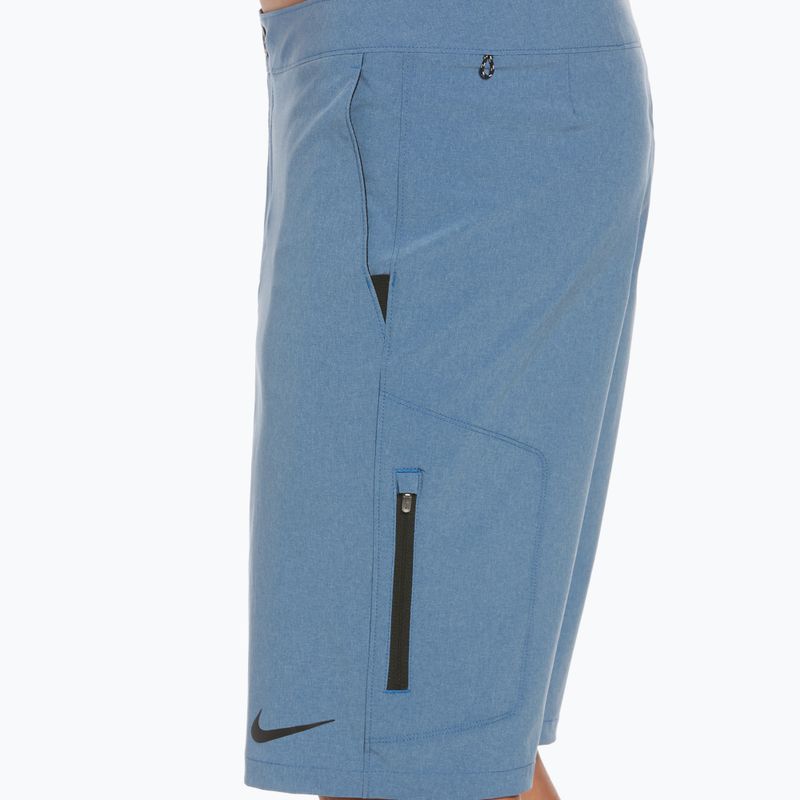 Herren Nike Flow 9  Hybrid Badeshorts blau NESSC515 8