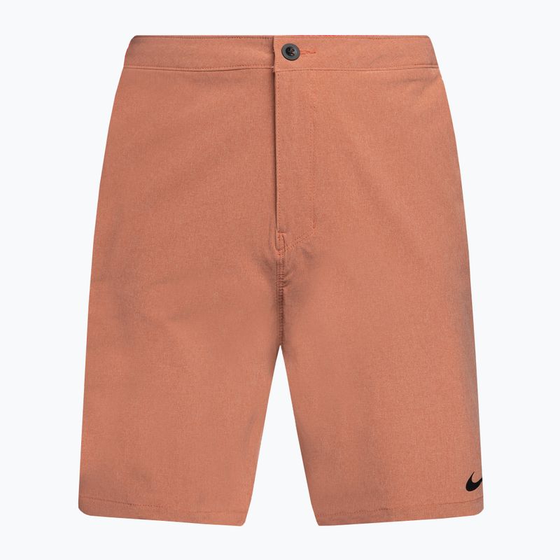 Herren Nike Flow 9  Hybrid Schwimmshorts orange NESSC515