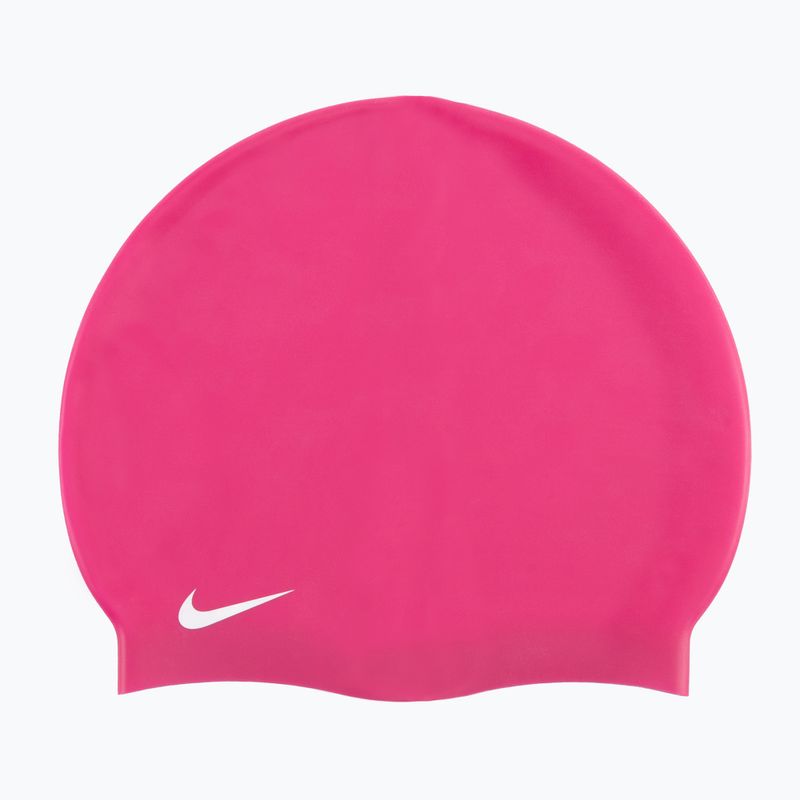 Nike Solid Silicone Badekappe rosa 93060-672