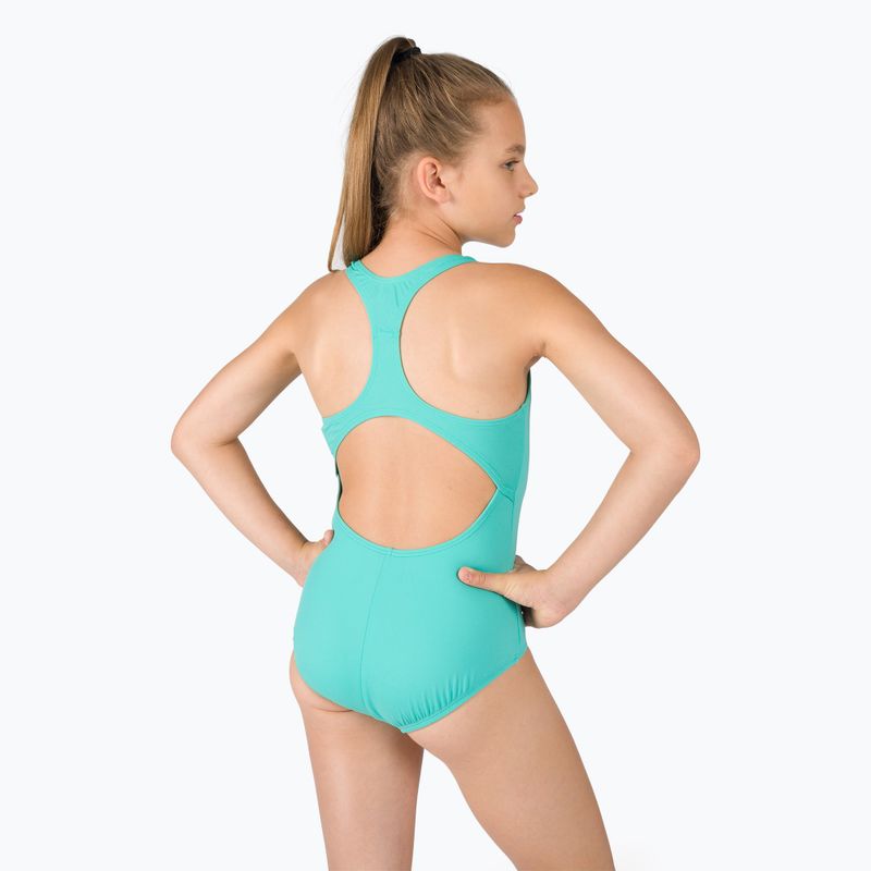 Nike Essential Racerback Kinder Badeanzug einteilig grün NESSB711-339 3