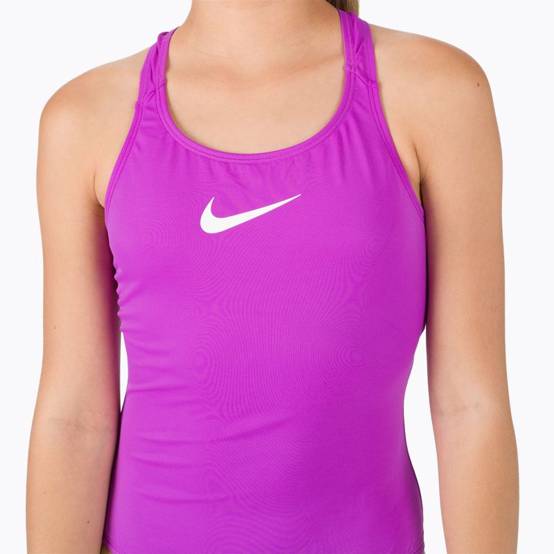 Nike Essential Racerback Kinder-Badeanzug einteilig lila NESSB711-511 4
