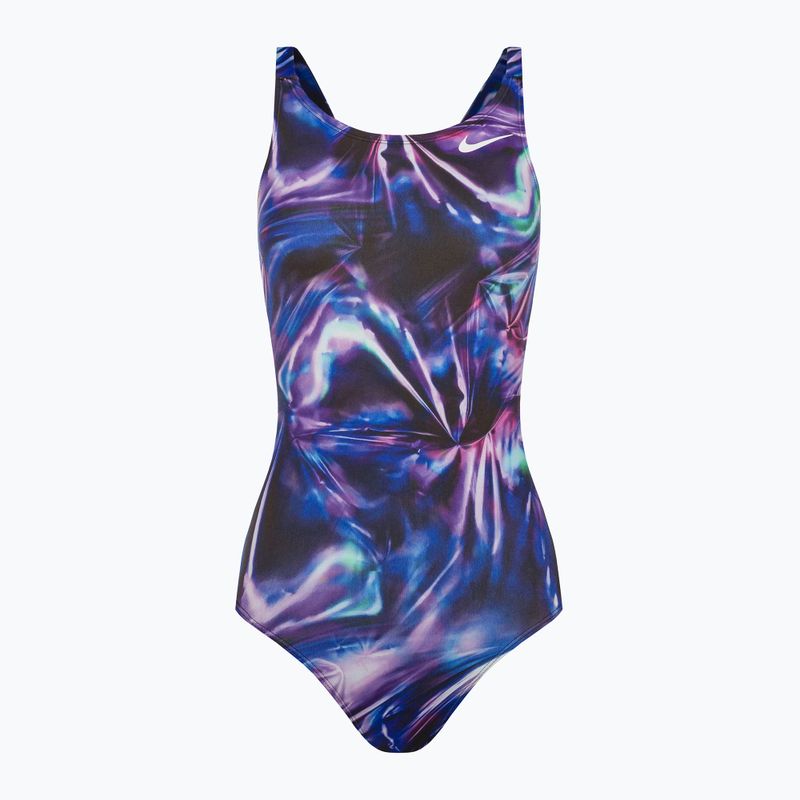 Einteiliger Damen-Badeanzug Nike Multiple Print Fastback Farbe NESSC010-990 5