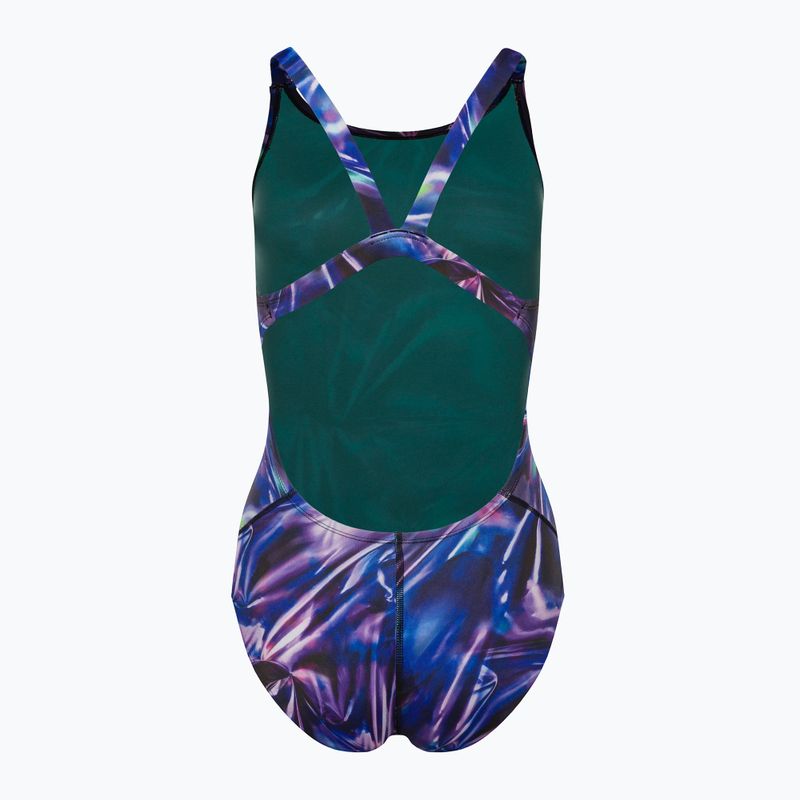Einteiliger Damen-Badeanzug Nike Multiple Print Fastback Farbe NESSC010-990 6