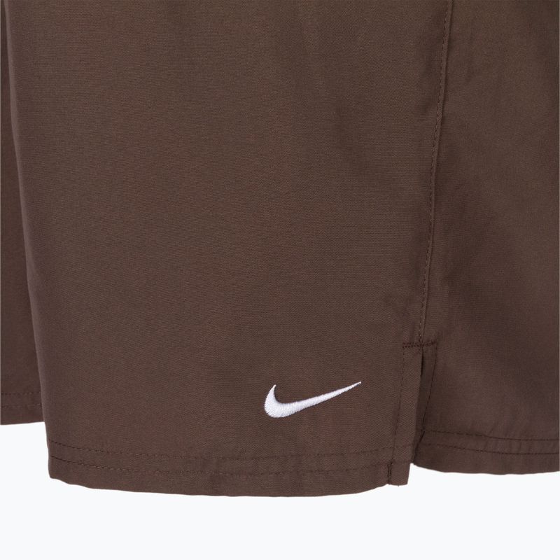 Herren Nike Essential 7" Volley Badeshorts braun NESSA559-046 3