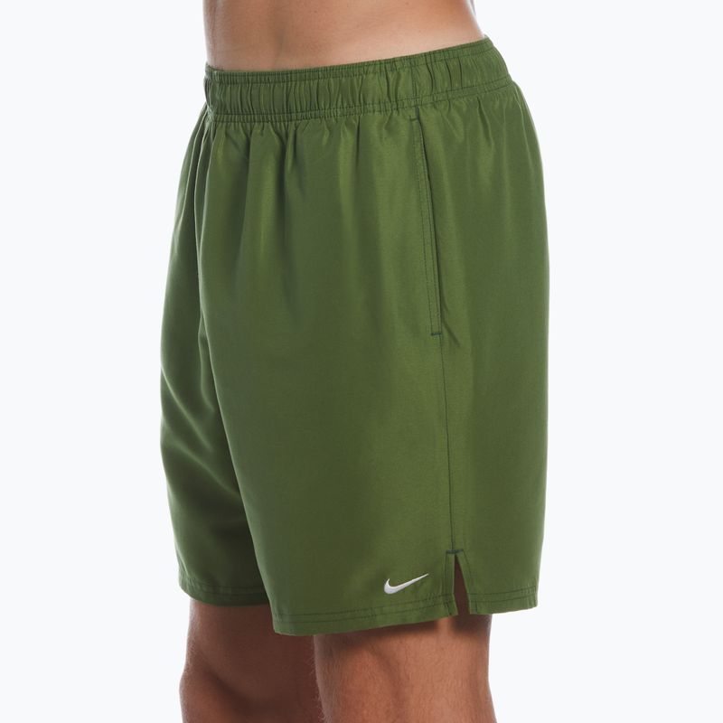 Herren Nike Essential 7" Volley Badeshorts grün NESSA559-316 5