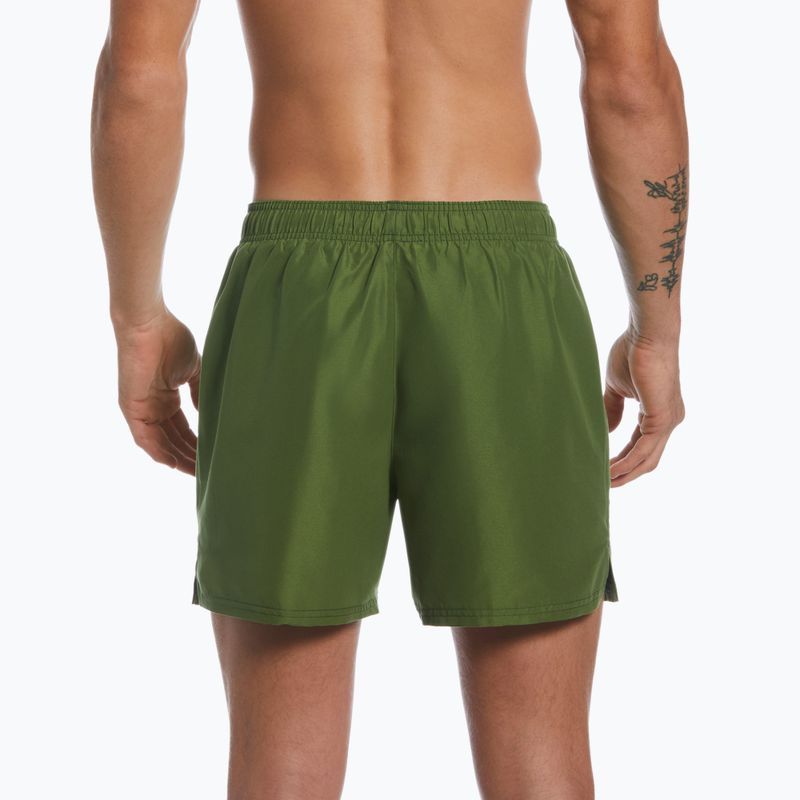 Herren Nike Essential 5" Volley Badeshorts grün NESSA560-316 6