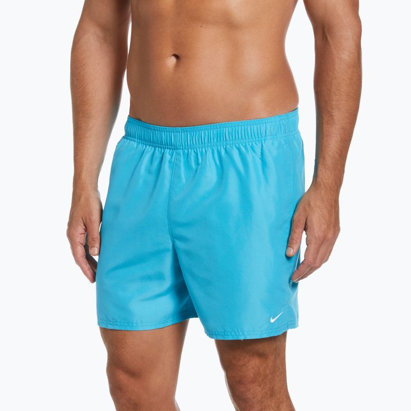 Herren Nike Essential 5" Volley Badeshorts blau NESSA560-445