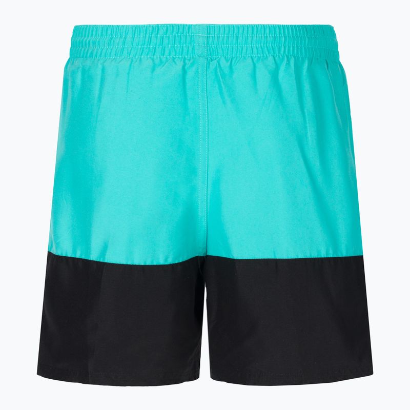 Herren Nike Split 5" Volley Badeshorts blau/schwarz NESSB451-339 2