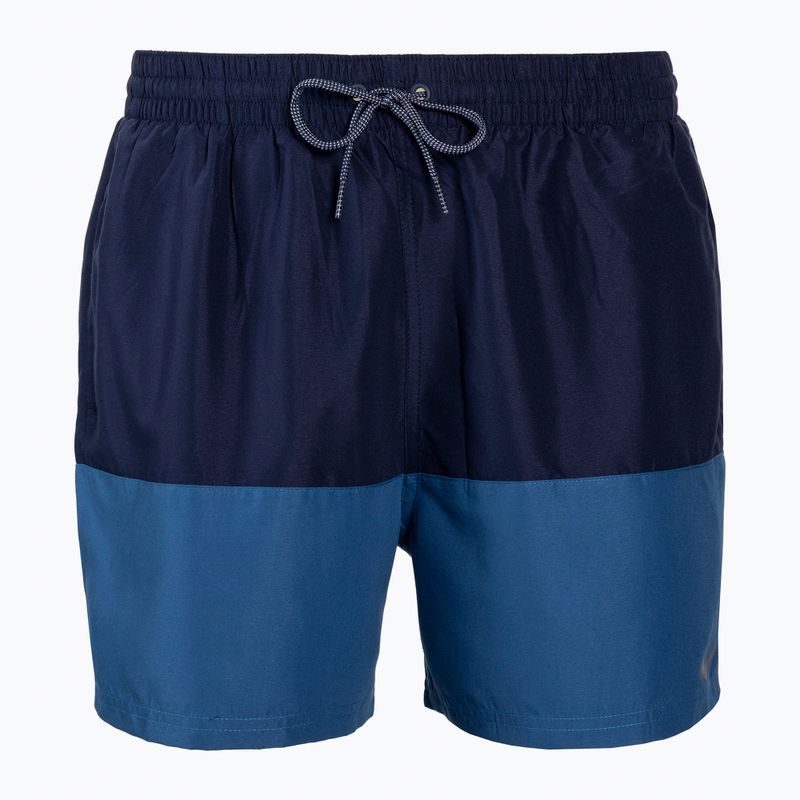 Herren Nike Split 5" Volley Badeshorts navy blau NESSB451-444