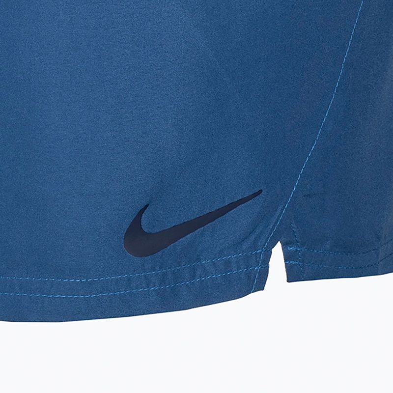 Herren Nike Split 5" Volley Badeshorts navy blau NESSB451-444 4