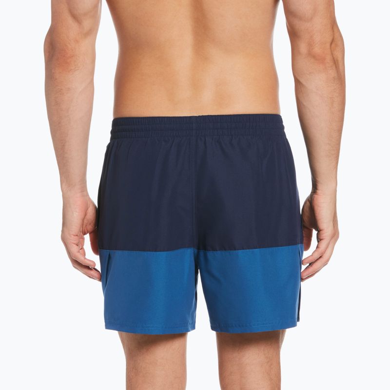 Herren Nike Split 5" Volley Badeshorts navy blau NESSB451-444 7