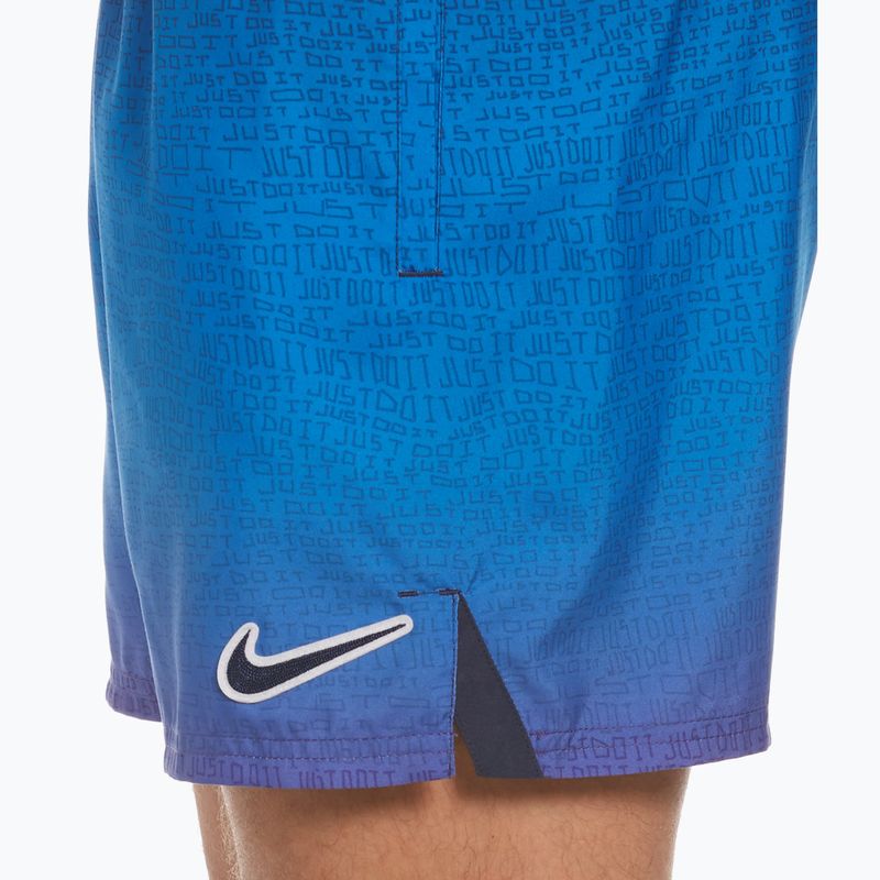 Herren Nike Jdi Fade 5" Volley Badeshorts lila NESSC479-593 7