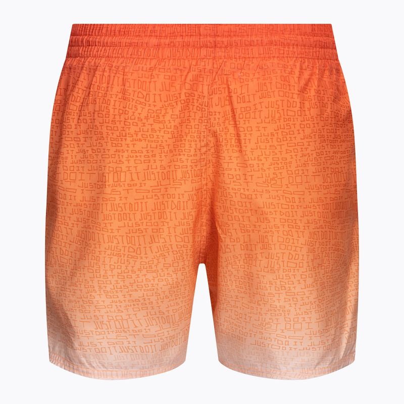 Herren Nike Jdi Fade 5" Volley Badeshorts orange NESSC479-817 2