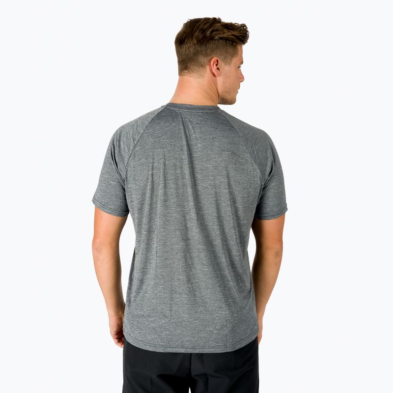 Herren Trainings-T-Shirt Nike Heather schwarz NESSB658-001 2