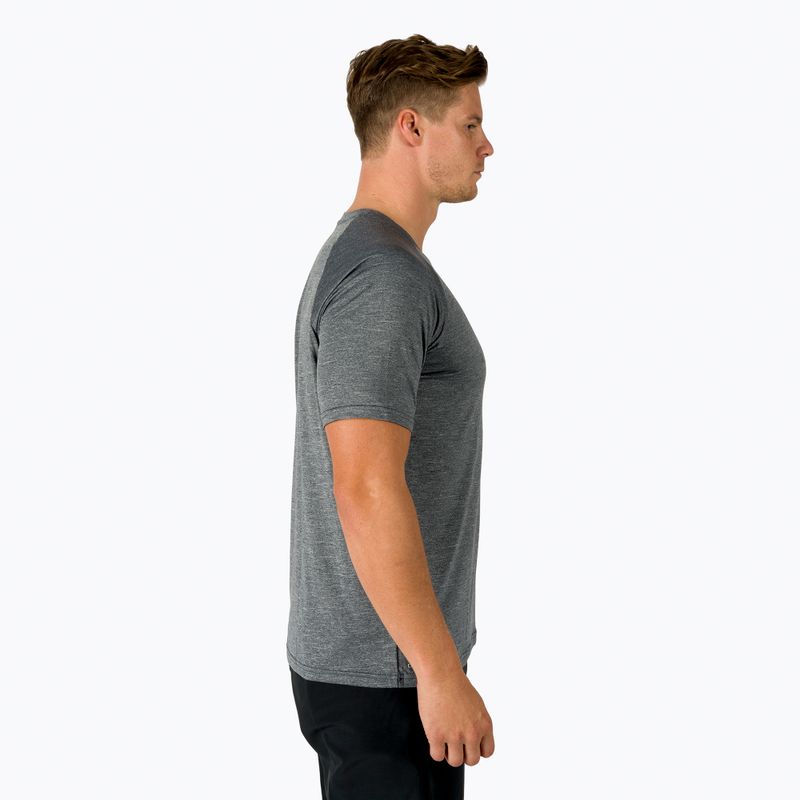Herren Trainings-T-Shirt Nike Heather schwarz NESSB658-001 3