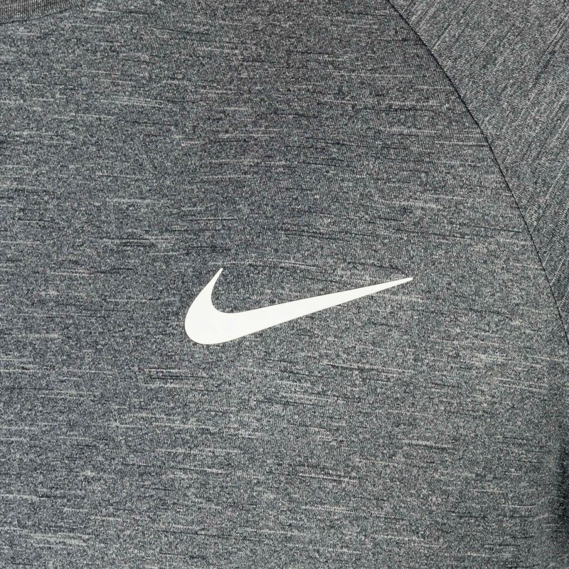 Herren Trainings-T-Shirt Nike Heather schwarz NESSB658-001 5